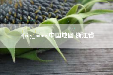 周口中国地图 浙江省