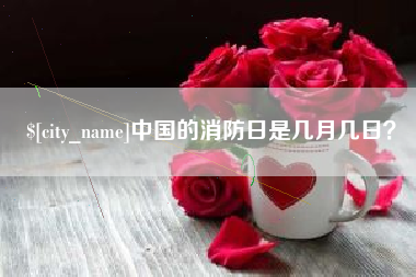 周口中国的消防日是几月几日？