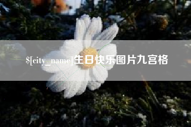 周口生日快乐图片九宫格