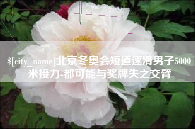 周口北京冬奥会短道速滑男子5000米接力-都可能与奖牌失之交臂