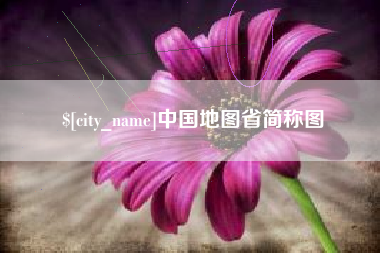 周口中国地图省简称图