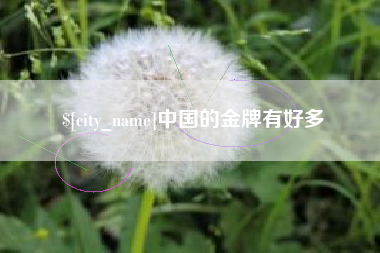 周口中国的金牌有好多