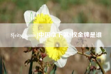 周口中国拿下第9枚金牌是谁