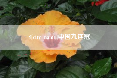 周口中国九连冠