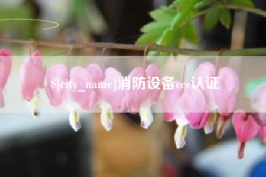 周口消防设备ccc认证