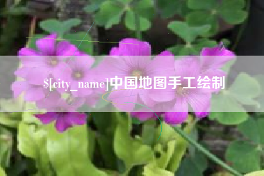 周口中国地图手工绘制
