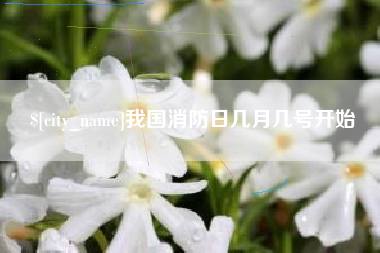 周口我国消防日几月几号开始