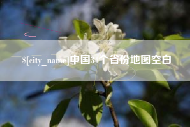 周口中国34个省份地图空白