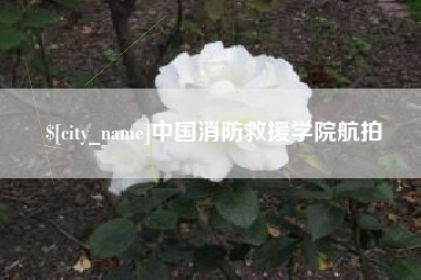 周口中国消防救援学院航拍