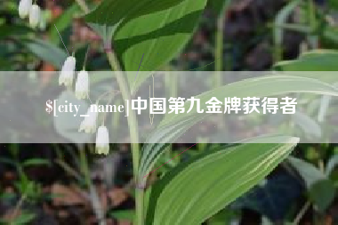 周口中国第九金牌获得者