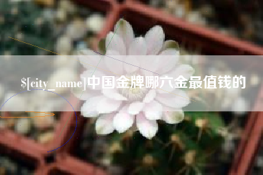 周口中国金牌哪六金最值钱的
