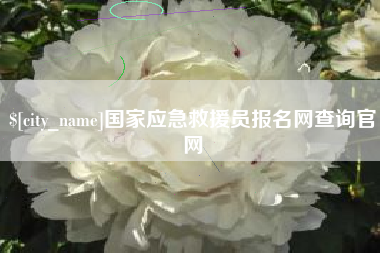 周口国家应急救援员报名网查询官网