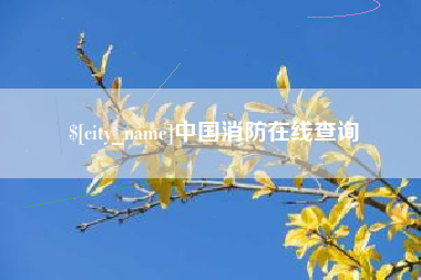 周口中国消防在线查询