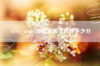 周口消防救援学院要多少分
